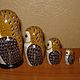 Matryoshka Owl. Dolls1. Unique pieces of art. Online shopping on My Livemaster.  Фото №2