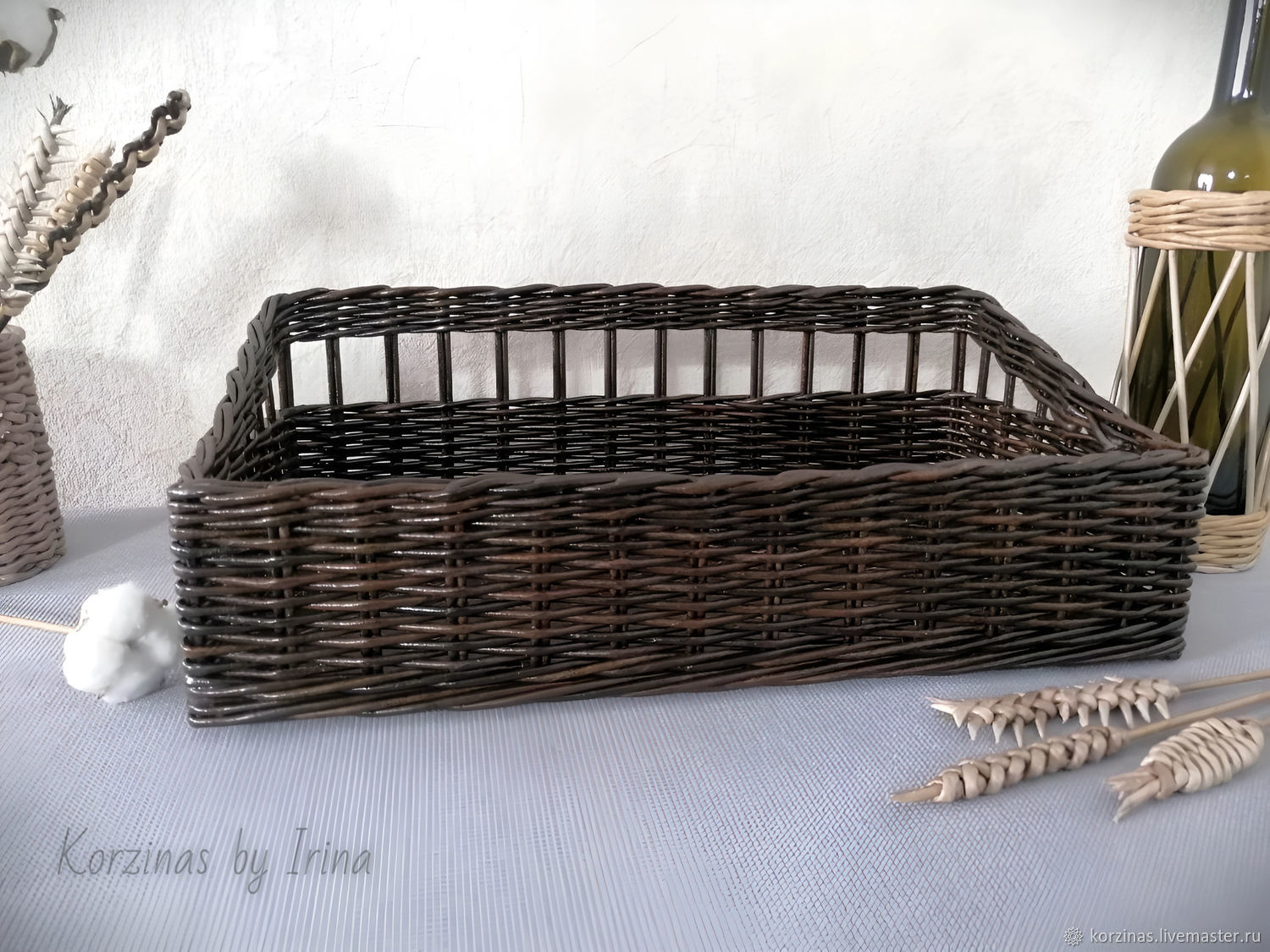 Корзина - Органайзер плетеный, универсальный в интернет-магазине ...