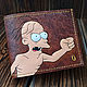 Order The Lord of the Rings:  Gollum Meme wallet, Shut up and take my money. CrazyLeatherGoods. Livemaster. . Wallets Фото №3