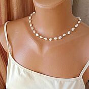Украшения handmade. Livemaster - original item Necklace of Baroque pearls.. Handmade.