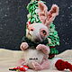 Teddy Animals: Gracie Rabbit. Teddy Toys. Irina Fedi Toys creations. My Livemaster. Фото №4