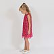 Elegant dress for girls from fuchsia lace p. .116-122. Childrens Dress. Maverick (clothing for girls). Online shopping on My Livemaster.  Фото №2