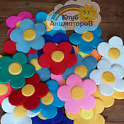 Активный отдых и развлечения handmade. Livemaster - original item 10 pcs Volumetric flowers for games. Handmade.