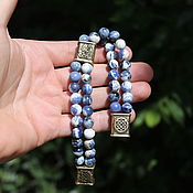 Фен-шуй и эзотерика handmade. Livemaster - original item Beads of sodalite - ( stone in stock). Handmade.