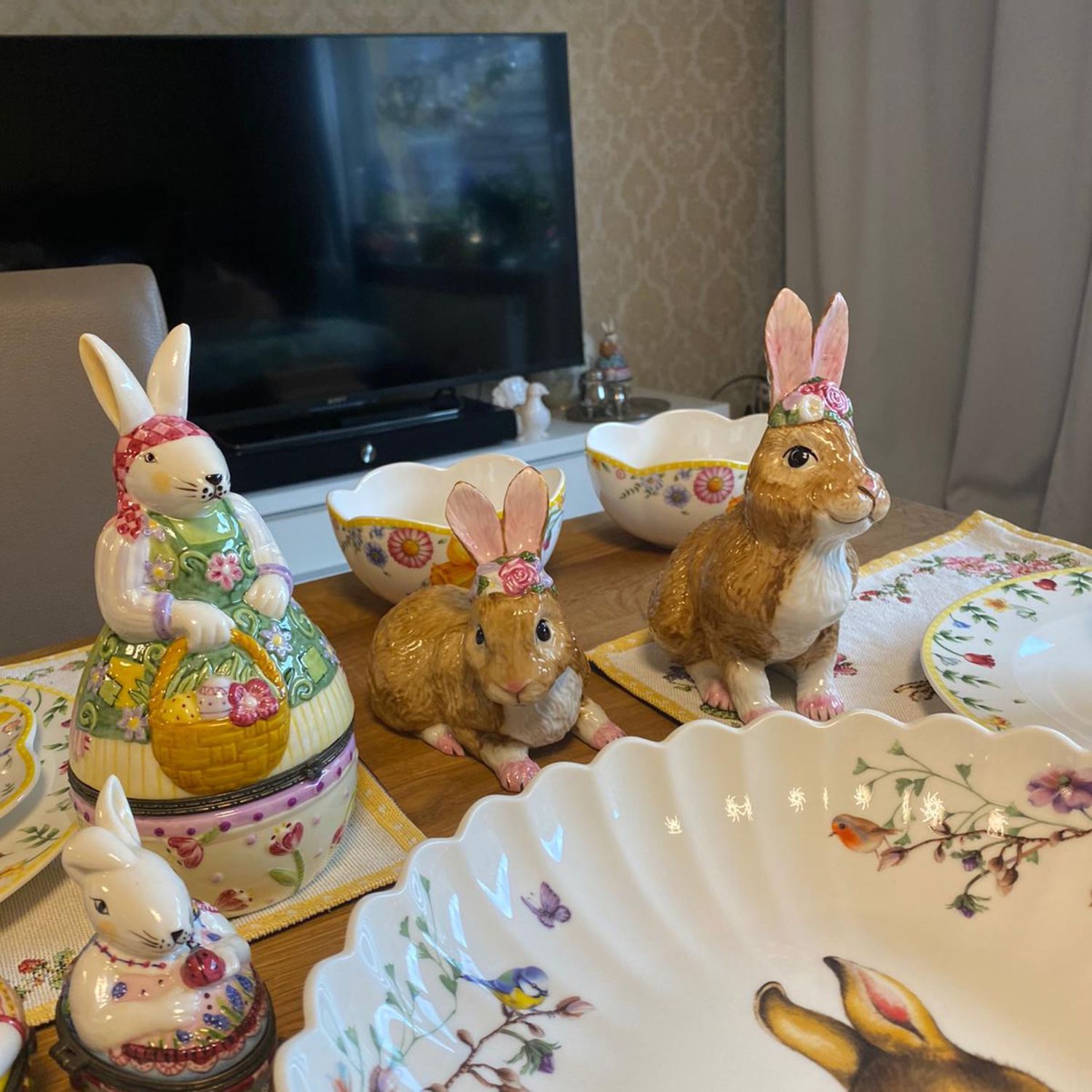 Villeroy & boch - mariefleur spring. пасхальная посуда виллерой и бох. пасхальная коллекция. пасхальная коллекция. пасха понедельник картинки.