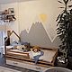  Детская кроватка, кроватка-домик, Мебель для детской, Москва,  Фото №1