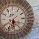 Order Braided wall clock with dial in the style of shabby chic. paperchest (paperchest). Livemaster. . Watch Фото №3