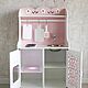 Children's play kitchen wooden with light in the oven. Doll furniture. Ludmila Omland. Online shopping on My Livemaster.  Фото №2