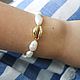 Nautical bracelet with pearls, Bead bracelet, Ufa,  Фото №1