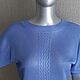 Футболка "Лаванда " 100% шелк. Футболки. Вера / Kirshvery_knit (kirshvery) (kirshvery). Интернет-магазин Ярмарка Мастеров.  Фото №2