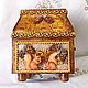 Caskets: Squirrel casket 2. Box. Nadezhda Belova Christmas gift. My Livemaster. Фото №6