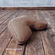 Цвета: Подушка для медитации "Новая форма". Товары для йоги. 'Zlataslava eco'. Ярмарка Мастеров.  Фото №4