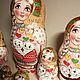 Матрёшка с котиками 7 местная, Матрешки, Москва,  Фото №1