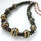 beads: Ceramic beads ' Stripe'. Beads2. TinaRita. Online shopping on My Livemaster.  Фото №2