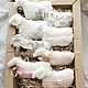 Lambs vintage shabby chic toys for the Christmas tree lamb Easter New Year, Christmas decorations, Yaroslavl,  Фото №1