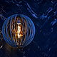 Hanging lamp ' Ball in a ball'. Ceiling and pendant lights. chudesalesa. Online shopping on My Livemaster.  Фото №2