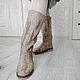Boots women's felted. High Boots. Favorite heat Natalia. Online shopping on My Livemaster.  Фото №2