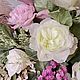 Композиция из стабмлизированных цветов. Композиции. AVE FLOWERS. Ярмарка Мастеров.  Фото №4