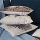  Decorative linen pillowcases 40h40 cm. Pillow. CreativChik by Anna Krapivina (Creativchik). My Livemaster. Фото №5