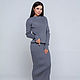 Grey Noodle Suit with Long Skirt, Suits, Moscow,  Фото №1