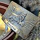 Пряжка Иркутск, металл бронза. Ремни. Kabanov_Belt. Интернет-магазин Ярмарка Мастеров.  Фото №2
