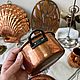 Винтаж: Медная кастрюля. Кухонная утварь винтажная. VintageUsadba. Ярмарка Мастеров.  Фото №4
