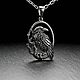 Подвеска Ворон. Подвеска. AlexFox Jewelry. Интернет-магазин Ярмарка Мастеров.  Фото №2