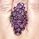 Ring with Garnets and Sapphires, Rings, Moscow,  Фото №1