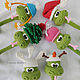  МК Змейки в Новогодних шапочках. Схемы для вязания. Татьяна (knittoy). Интернет-магазин Ярмарка Мастеров.  Фото №2
