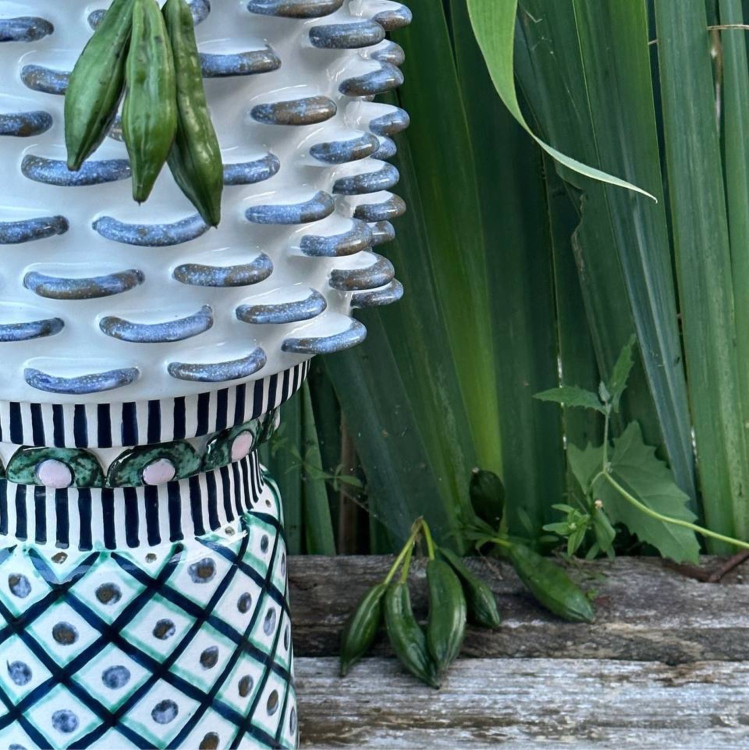 Кашпо на ножке Jellyfish Big в интернет-магазине на Ярмарке Мастеров ...