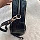 Заказать Сумка-клатч из перфорированной кожи крокодила. Chic bags. Ярмарка Мастеров. . Клатчи Фото №3