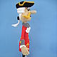 Барон Мюнхаузен(Мюнхгаузен) вязаный.Кукла авторская вязаная. Мягкие игрушки. Надежда (NaTa-da-neta). Ярмарка Мастеров.  Фото №6