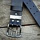 Men's leather belt 'Old Anvil' 2, Straps, Sizran,  Фото №1