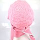 Women's bandana made of 100% cotton, pink bandana. Bandanas. vyacheslavovna-2. Online shopping on My Livemaster.  Фото №2