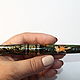 handle: Collector's pen with the author's painting ' Lukomorye'. Handle. Palekh (AnnaKosach). Online shopping on My Livemaster.  Фото №2