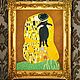 The painting Kiss of a cat based on Klimt. Pictures. give to know the wonders. Online shopping on My Livemaster.  Фото №2