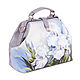 Middle bag ' Irises'. Valise. Pelle Volare. Online shopping on My Livemaster.  Фото №2