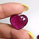 Заказать Рубин природный "Сердце". Крупный. 17,38ct, 18,64ct. Астрологический подбор камней. Ярмарка Мастеров. . Минералы Фото №3