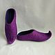 Zapatilla de deporte nalgadas Oriental cuento de dos tonos. Slippers. Zhanna. My Livemaster. Фото №6