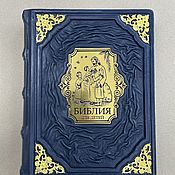 Сувениры и подарки handmade. Livemaster - original item Bible for children (gift leather book). Handmade.
