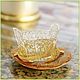 Caviar bowl 'Tsar sturgeon' on agate z951, Dinnerware Sets, Chrysostom,  Фото №1