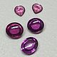 Малави гранат /Малави - Лот на серьги и кольцо. Кабошоны. ТАНАГРА gemstones (винтаж). Ярмарка Мастеров.  Фото №5