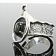 Ring Black Obsidian Silver 925 SER0041. Jewelry Sets. Sunny Silver. My Livemaster. Фото №6