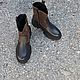 Заказать Ботинки, натуральная кожа/ замша. Осень / зима . Slipper_Shop -Кожаная обувь. Ярмарка Мастеров. . Ботинки Фото №3