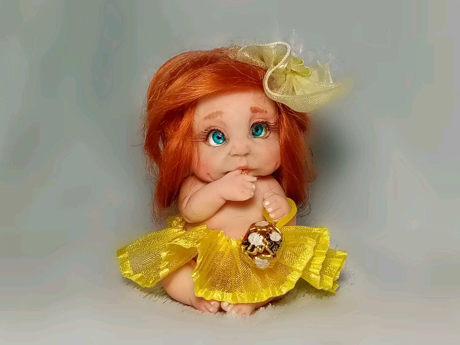 Куклы из полимерной глины фото