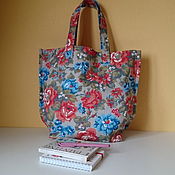 Сумки и аксессуары handmade. Livemaster - original item Bright Tote Tight Bag Comfortable Shopper Beach Bag. Handmade.