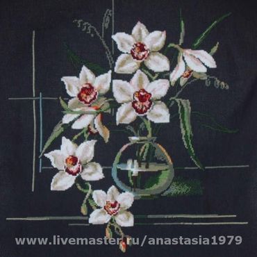 Картины и панно ручной работы. Ярмарка Мастеров - ручная работа Орхидея. Handmade.