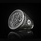Ring-signet: Bitcoin ring, Signet Ring, Tolyatti,  Фото №1