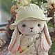 Тедди Зайка 29 см/ Teddy Bunny. Мишки Тедди. Cozy Josie. Ярмарка Мастеров.  Фото №9