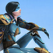 Фарра Overwatch (обои для рабочего стола), Игры, Москва,  Фото №1